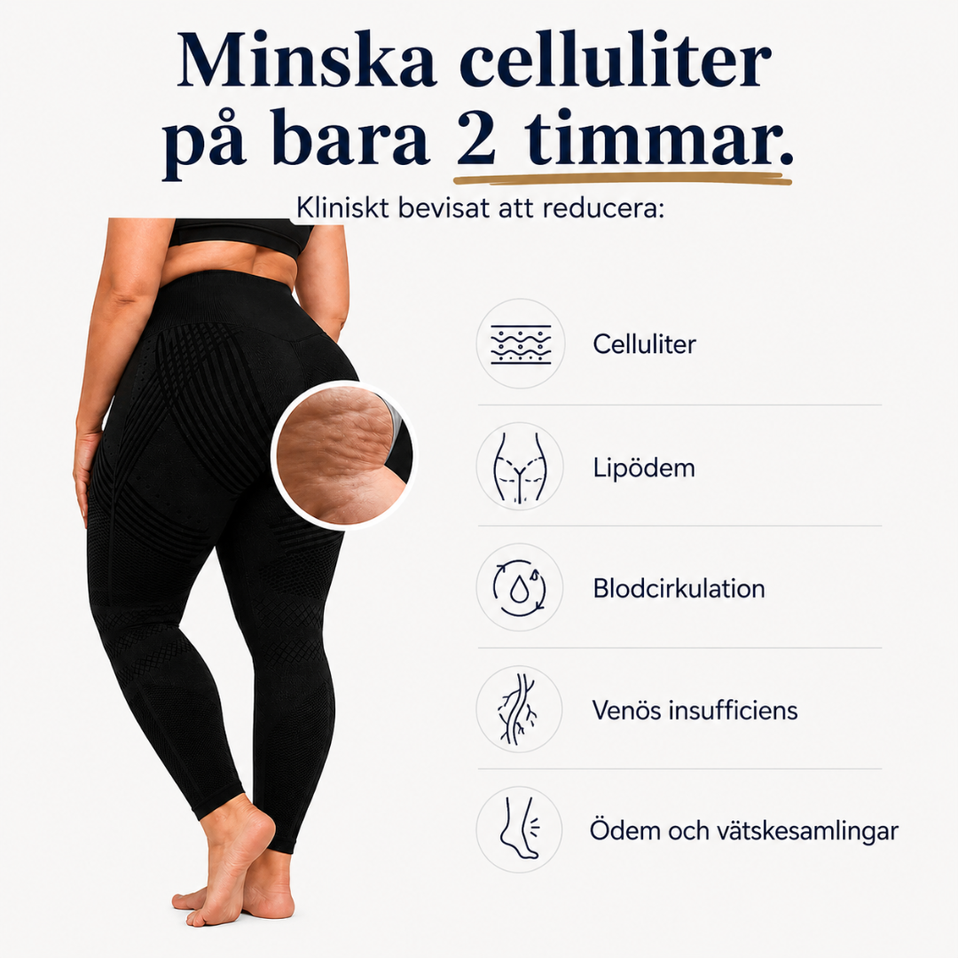 Anti Cellulite Leggings - Den permanenta lösningen på dina celluliter